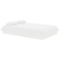 Miniatyrbillede 2 af 10: vidaXL sengeramme 120x190 cm Small Double massivt træ hvid