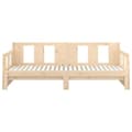 Miniatyrbillede 6 af 11: vidaXL daybed med udtræk 2x(90x200) cm massivt fyrretræ