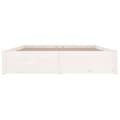 Miniatyrbillede 5 af 11: vidaXL sengeramme med skuffer 120x190 cm Small Double hvid