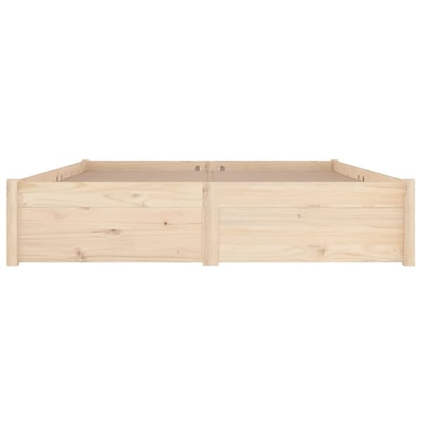vidaXL sengeramme med skuffer 200x200 cm