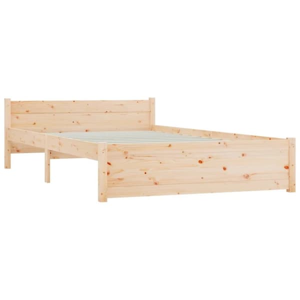 vidaXL sengeramme med skuffer 135x190 cm dobbelt