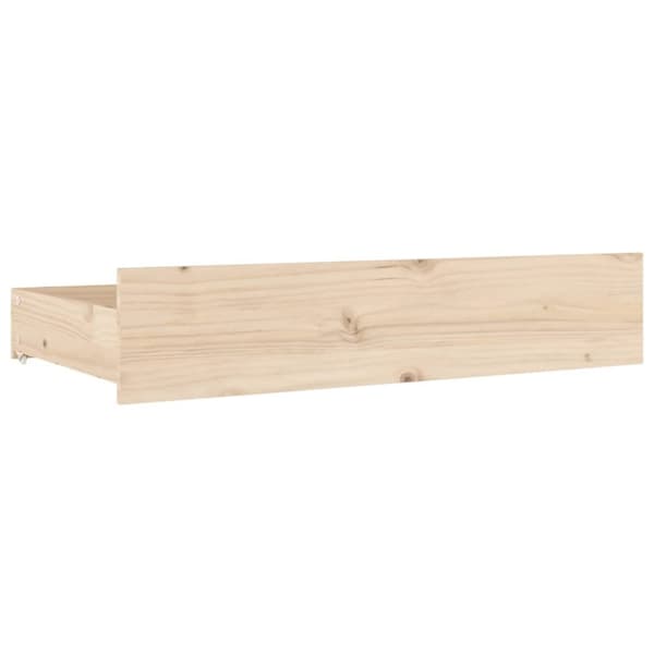 vidaXL sengeramme med skuffer 140x190 cm