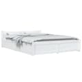 Miniatyrbillede 3 af 11: vidaXL sengeramme med skuffer 150x200 cm King Size hvid