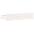 Miniatyrbillede 7 af 11: vidaXL sengeramme med skuffer 150x200 cm King Size hvid