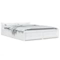 Miniatyrbillede 2 af 11: vidaXL sengeramme med skuffer 150x200 cm King Size hvid
