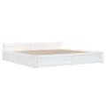 Miniatyrbillede 3 af 11: vidaXL sengeramme med skuffer 180x200 cm Super King hvid