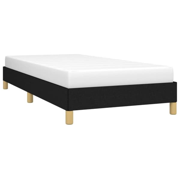 vidaXL sengeramme 80x200 cm stof sort