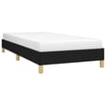 Miniatyrbillede 4 af 10: vidaXL sengeramme 80x200 cm stof sort