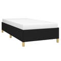 Miniatyrbillede 3 af 10: vidaXL sengeramme 90x200 cm stof sort