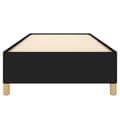Miniatyrbillede 5 af 10: vidaXL sengeramme 90x200 cm stof sort