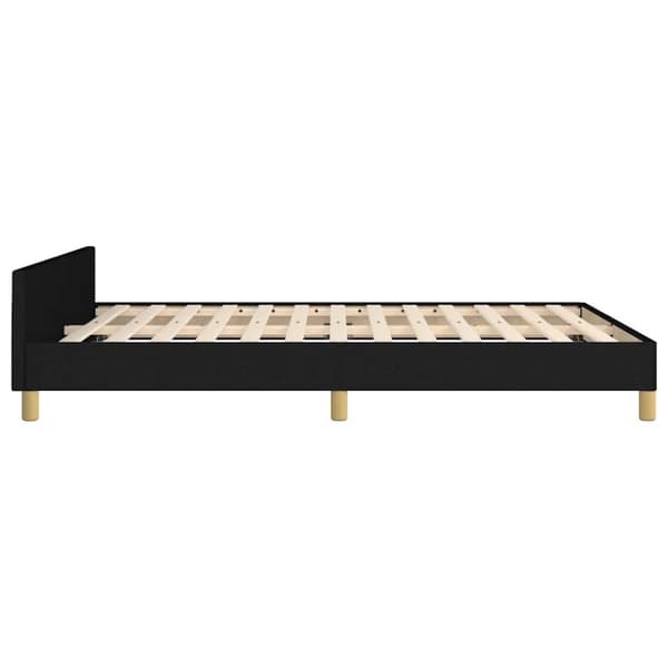 vidaXL sengeramme uden madras 140x190 cm stof sort