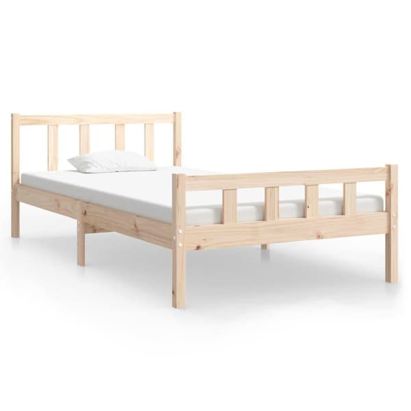 vidaXL Sengeramme heltre 100x200 cm