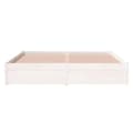 Miniatyrbilde 5 av 11: vidaXL Sengeramme hvit heltre 160x200 cm
