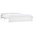 Miniatyrbilde 4 av 10: vidaXL Sengeramme hvit heltre 140x190 cm