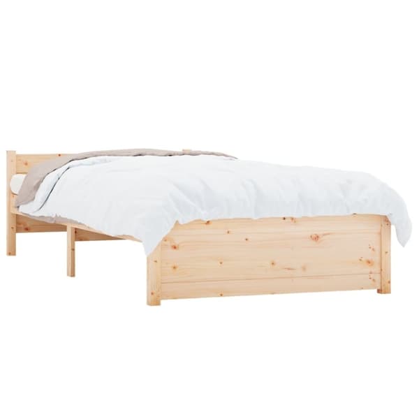 vidaXL Sengeramme heltre 90x200 cm