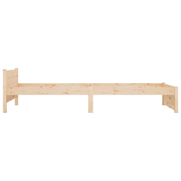 vidaXL Sengeramme heltre 90x200 cm