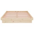 Miniatyrbilde 5 av 10: vidaXL Sengeramme heltre 120x190 cm Small Double