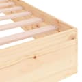 Miniatyrbilde 5 av 9: vidaXL Sengeramme heltre 75x190 cm