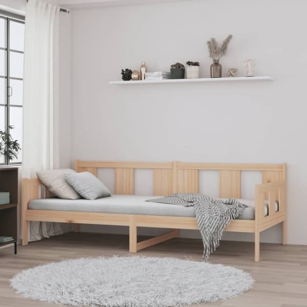 vidaXL Dagbädd massiv furu 80x200 cm