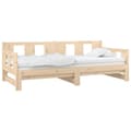 Miniatyrbilde 10 av 11: vidaXL Uttrekkbar dagseng heltre furu 2x(90x200) cm