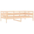 Miniatyrbilde 3 av 11: vidaXL Dagseng heltre furu 90x190 cm