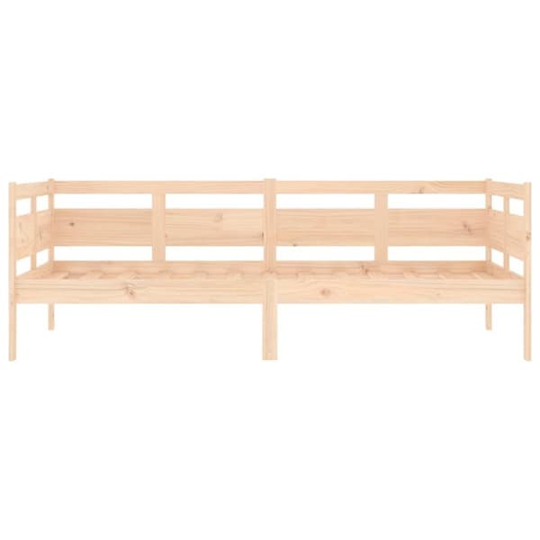 vidaXL Dagseng heltre furu 90x190 cm