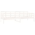 Miniatyrbilde 6 av 11: vidaXL Dagseng hvit heltre furu 80x200 cm