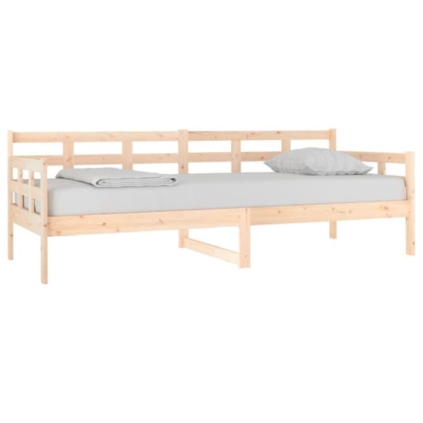 vidaXL Dagbädd 80x200 cm massiv furu