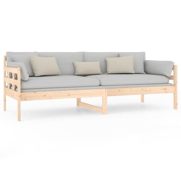 vidaXL Dagbädd 80x200 cm massiv furu