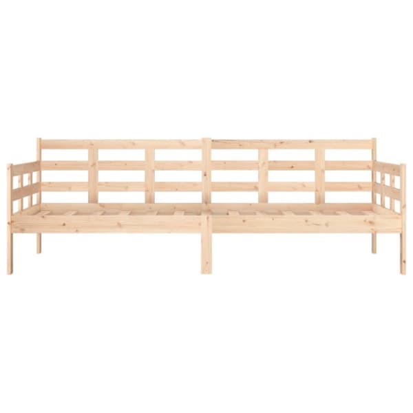 vidaXL Dagbädd 80x200 cm massiv furu