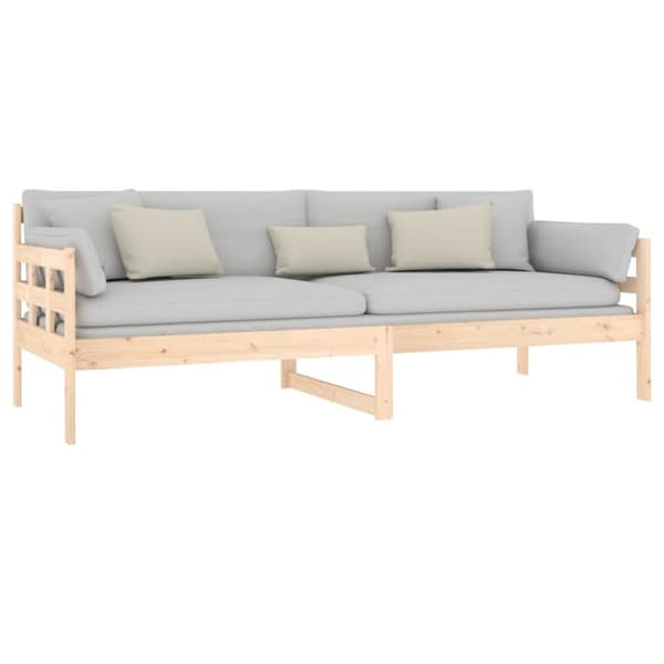 vidaXL Dagbädd 80x200 cm massiv furu