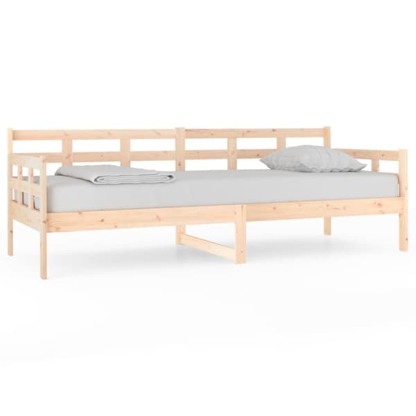 vidaXL Dagbädd 80x200 cm massiv furu
