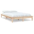 Miniatyrbilde 1 av 10: vidaXL Sengeramme heltre furu 120x200 cm