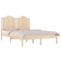 Miniatyrbilde 3 av 6: vidaXL Sengeramme heltre furu 140x200 cm