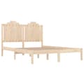 Miniatyrbilde 4 av 6: vidaXL Sengeramme heltre furu 140x200 cm