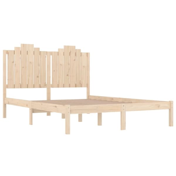 vidaXL Sengeramme heltre furu 140x200 cm