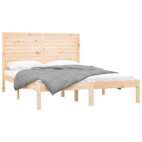 vidaXL Sengeramme heltre 120x200 cm