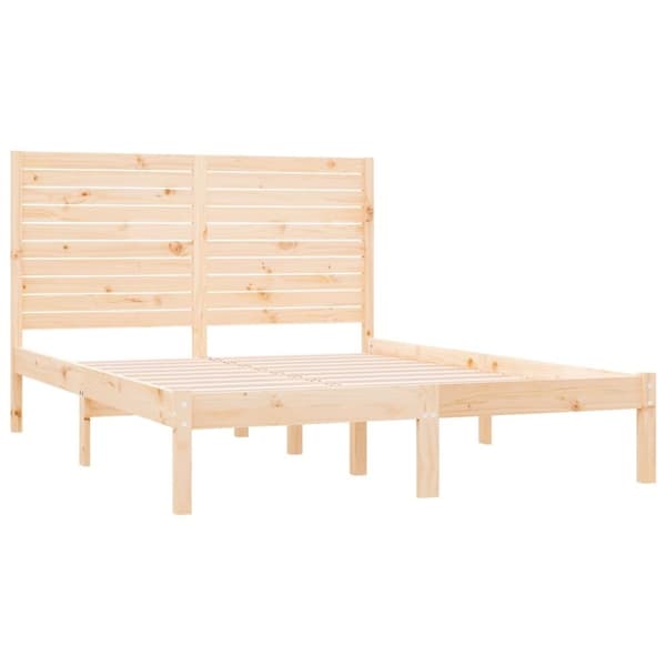 vidaXL Sengeramme heltre 120x200 cm