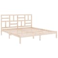 Miniatyrbilde 4 av 6: vidaXL Sengeramme heltre 200x200 cm