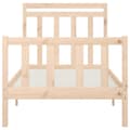 Miniatyrbilde 5 av 8: vidaXL Sengeramme heltre furu 100x200 cm