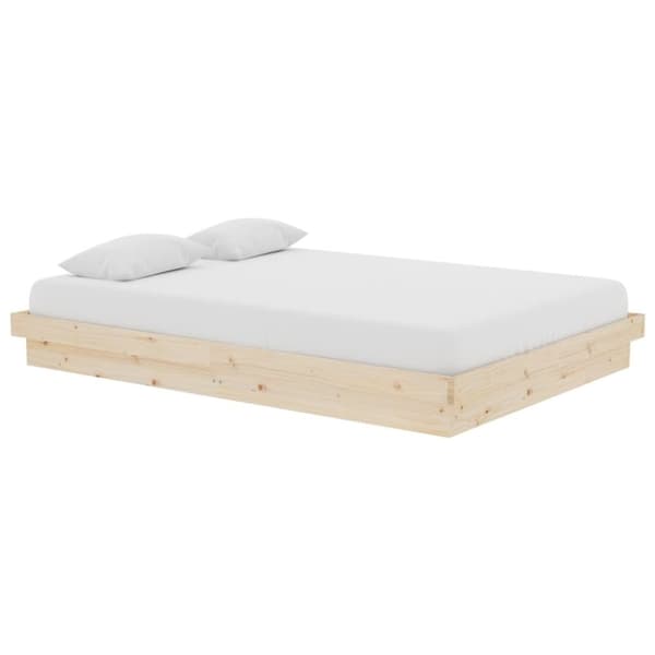 vidaXL Sengeramme heltre 140x200 cm