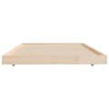 Miniatyrbilde 6 av 9: vidaXL Sengeramme uten madrass 90x200 cm heltre furu