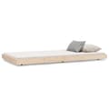 Miniatyrbilde 1 av 9: vidaXL Sengeramme uten madrass 90x200 cm heltre furu