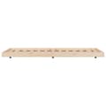 Miniatyrbilde 5 av 9: vidaXL Sengeramme uten madrass 90x190 cm heltre furu