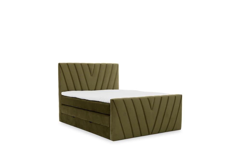 Zacheri Sängpaket med Förvaringssäng 180x200 Grön