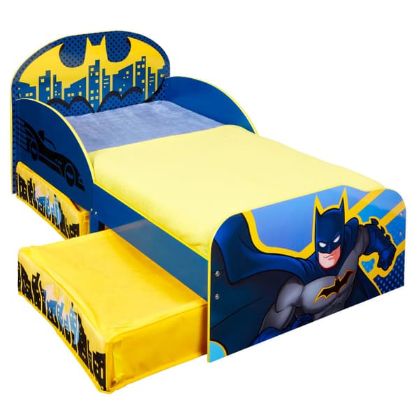 Batman Barn Säng med förvaring (140cm)