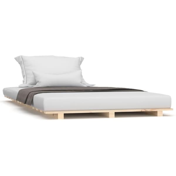 vidaXL Dagbädd 75x190 cm massivt furu