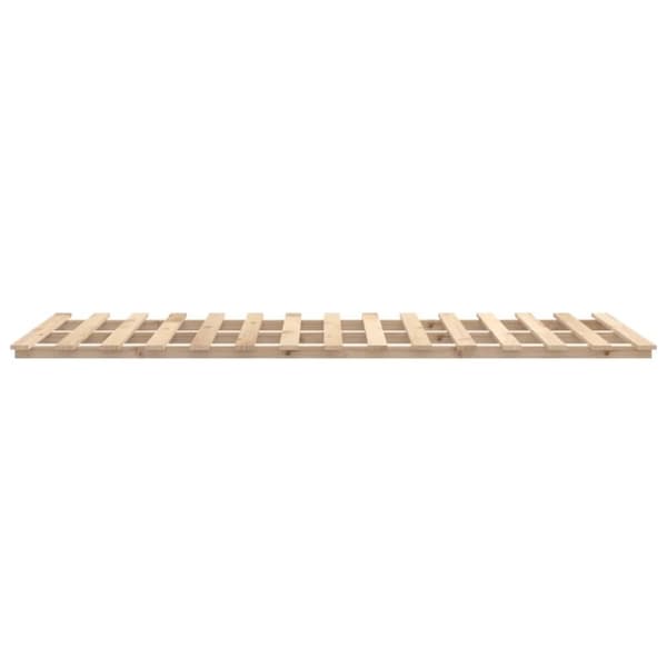 vidaXL Sengeramme 135x190 cm heltre furu