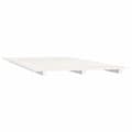 Miniatyrbilde 4 av 10: vidaXL Sengeramme hvit 120x200 cm heltre furu
