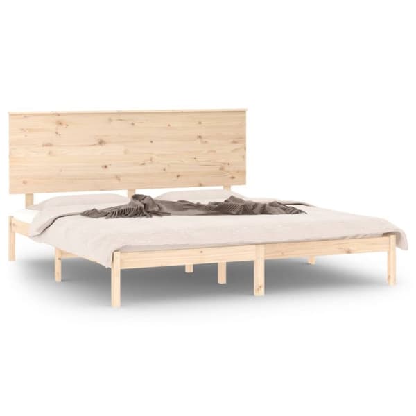 vidaXL Sengeramme heltre 180x200 cm Super King
